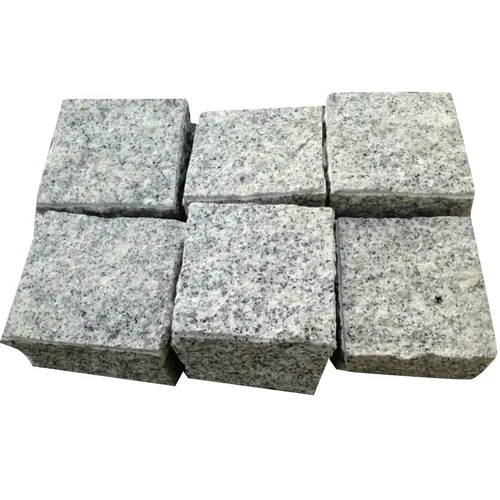 white cobbles